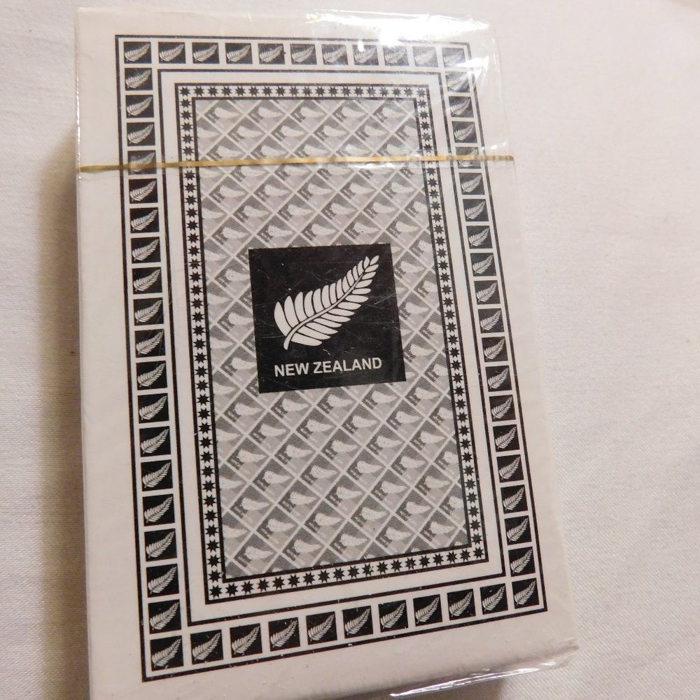 New Zealand Playing Cards Silver Fern NEW and SEALED